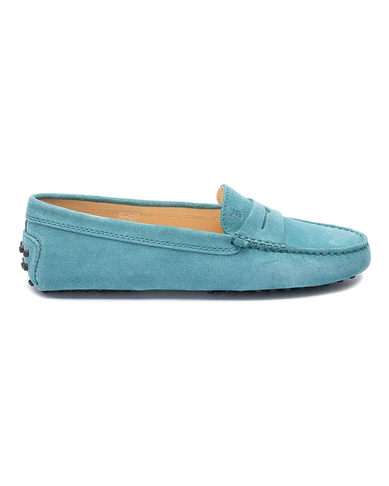 TOD'S Mokassins - Grün Hellblau