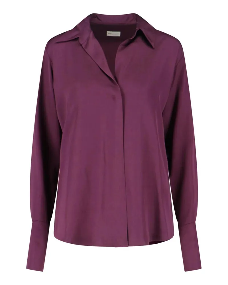 Dries van Noten Hemd - Lila Lila