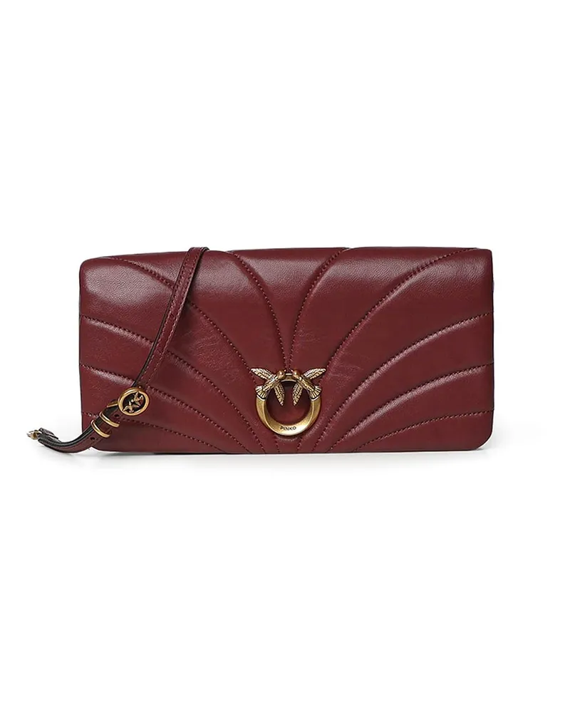 Pinko Schultertasche - Bordeaux Bordeaux