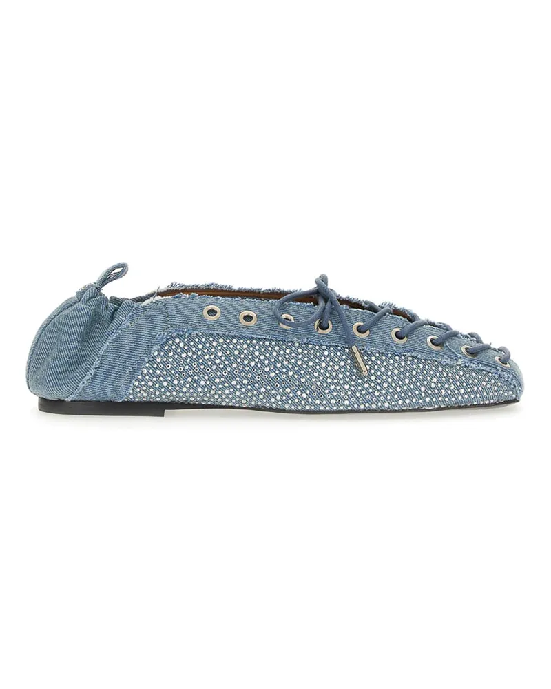 Ganni Ballerinas - Denim Denim