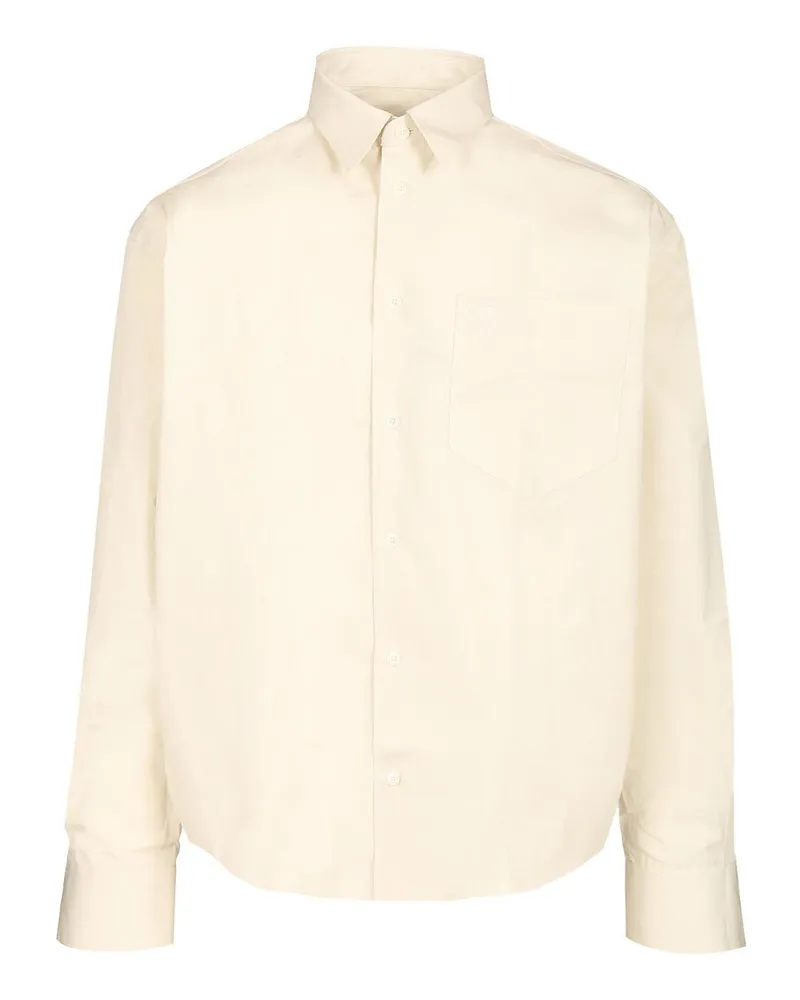 AMI Paris Hemd - Weiß Weiß