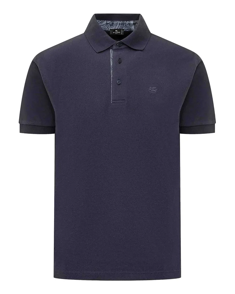 Etro Poloshirt - Blau Blau