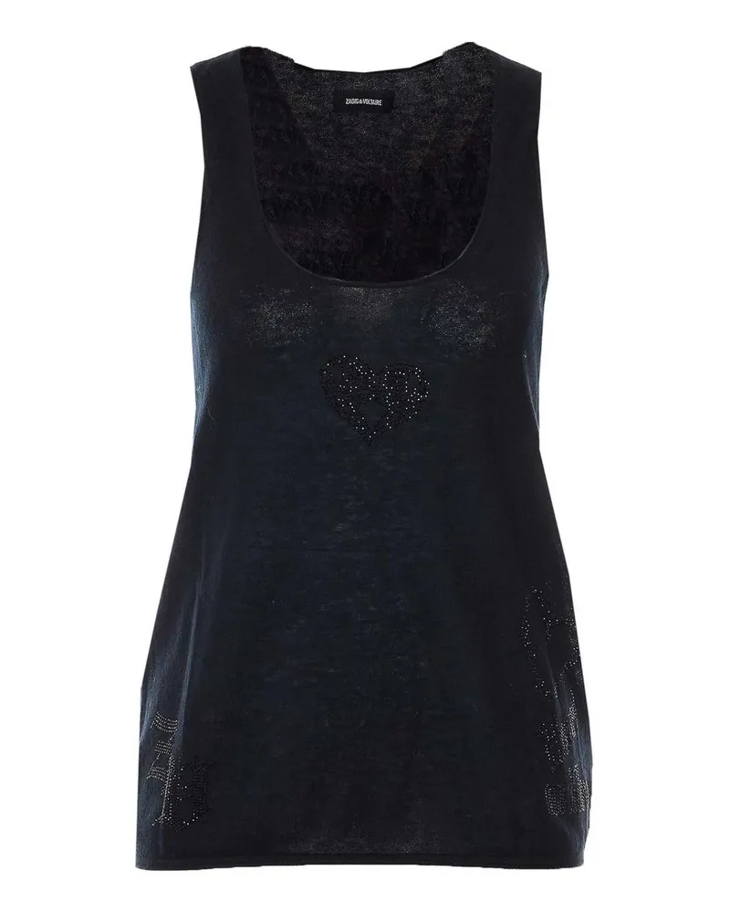 Zadig & Voltaire Top - Schwarz Schwarz