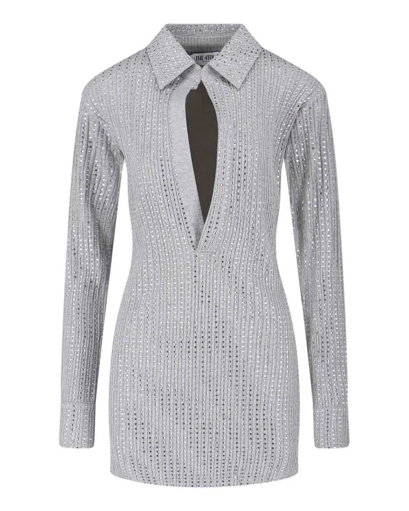 ATTICO Kurzes Kleid - Grau Grau