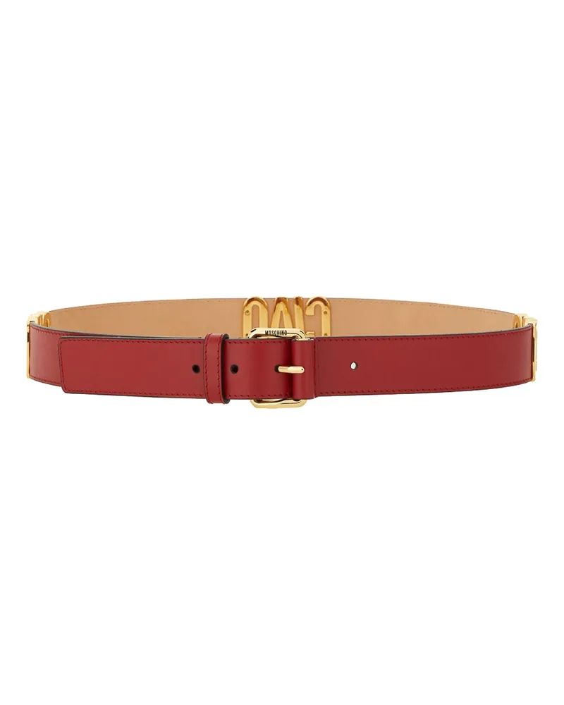 Moschino Gürtel - Rot Rot