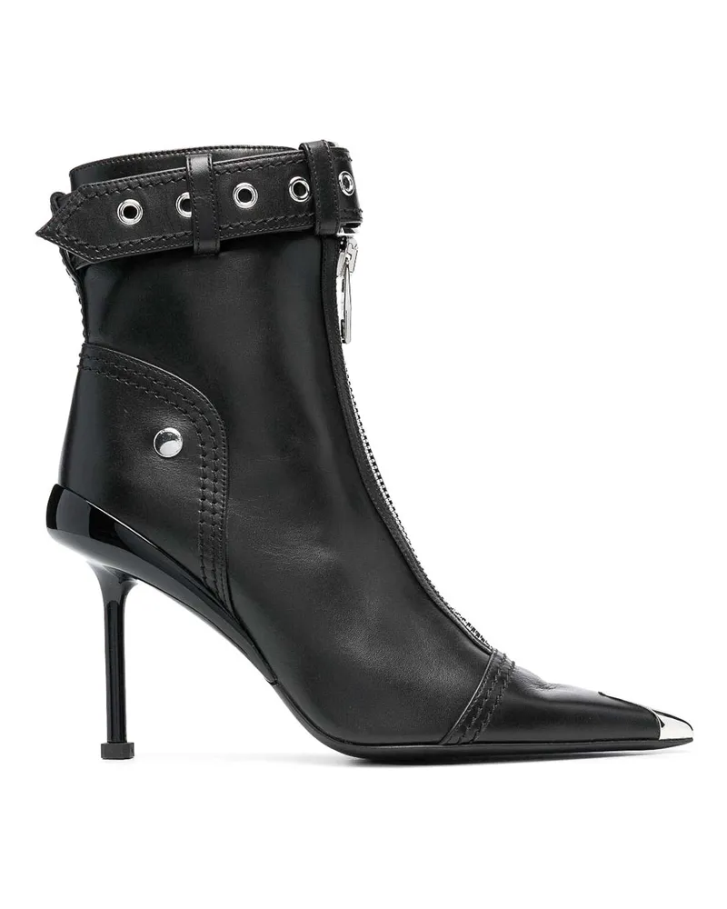 Alexander McQueen Stiefeletten - Schwarz Schwarz