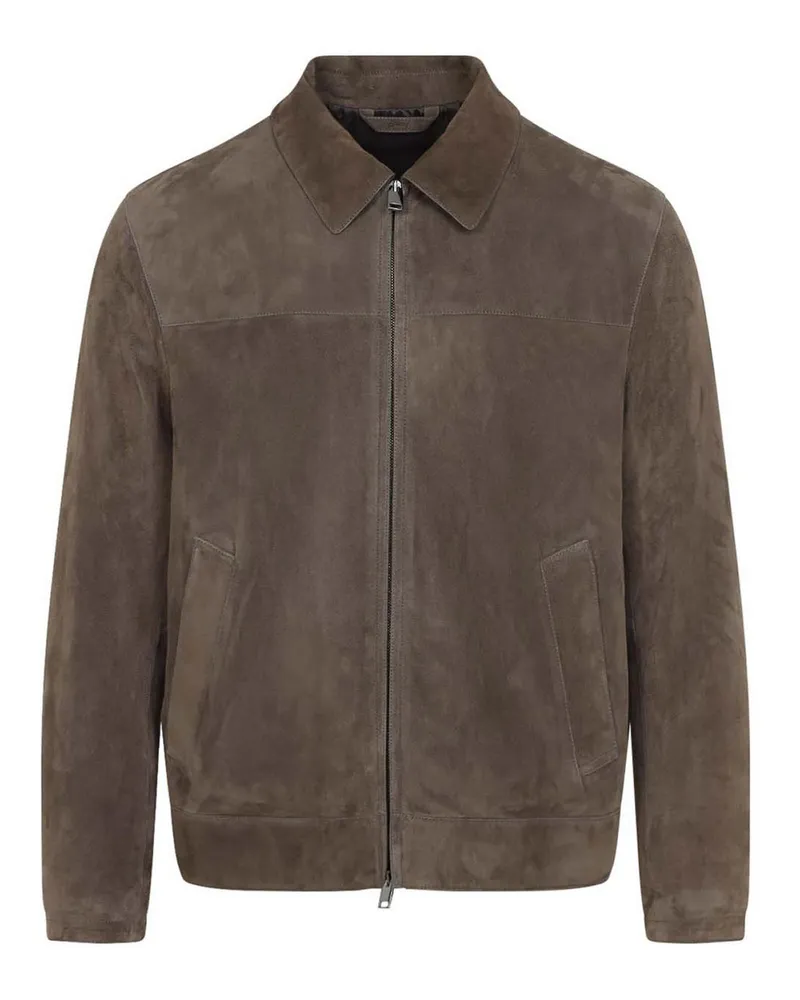 Brioni Hemd - Braun Braun
