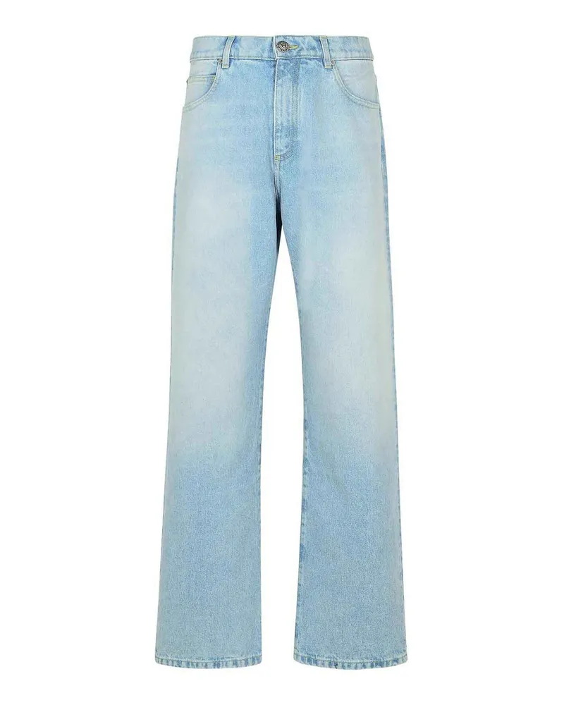 Balmain Bootcut Jeans - Hellblau Hellblau
