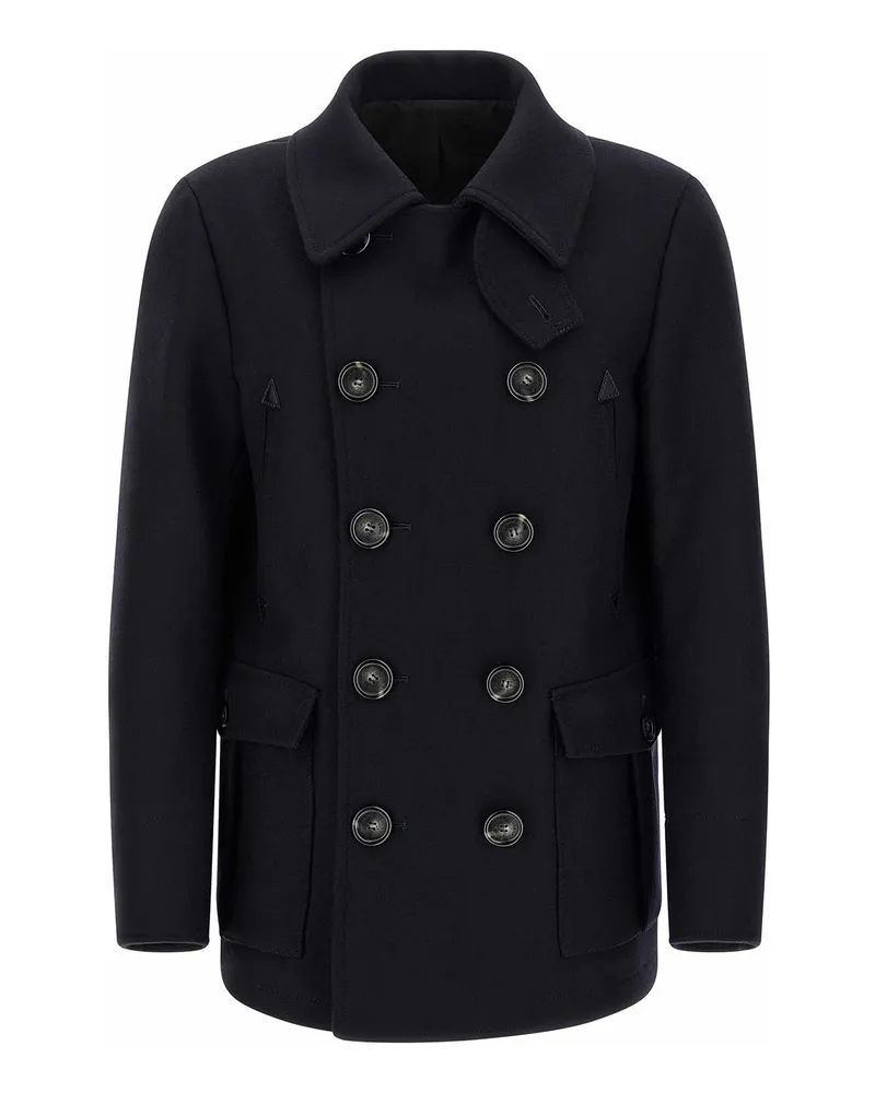 Dsquared2 Kurzer Mantel - Blau Blau