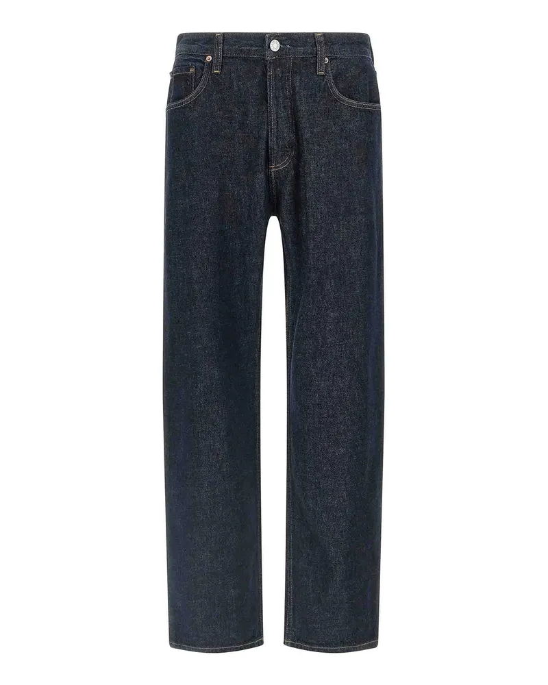 AGOLDE Straight Leg Jeans - Blau Blau