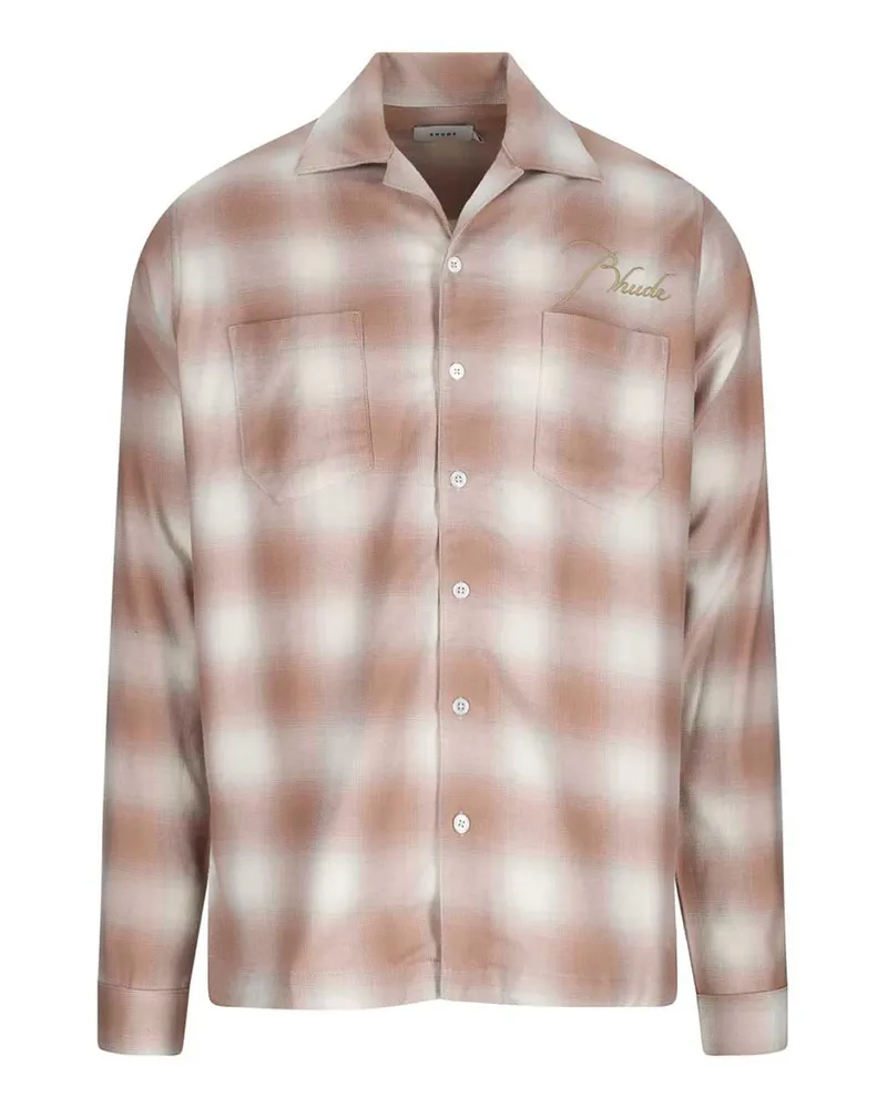 RHUDE Hemd - Braun Braun
