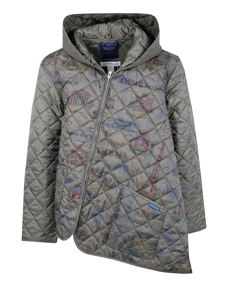 Comme des Garçons Casualjacke - Grün Grün