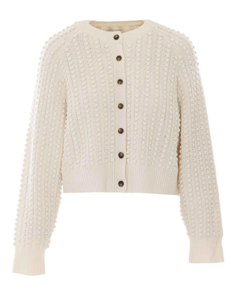 Loulou Studio Cardigan - Weiß Weiß
