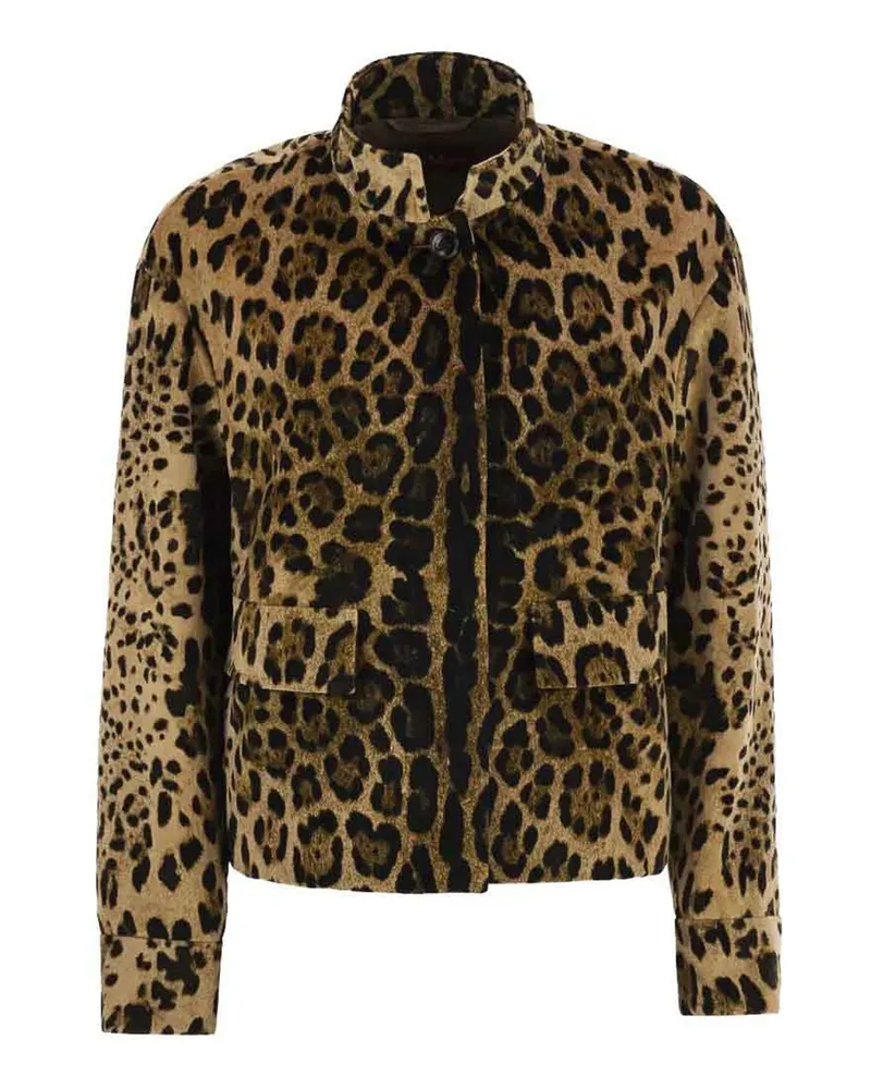 Max Mara Casualjacke - Braun Braun