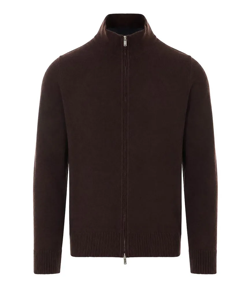 Alpha Studio Rollkragenpullover - Braun Braun