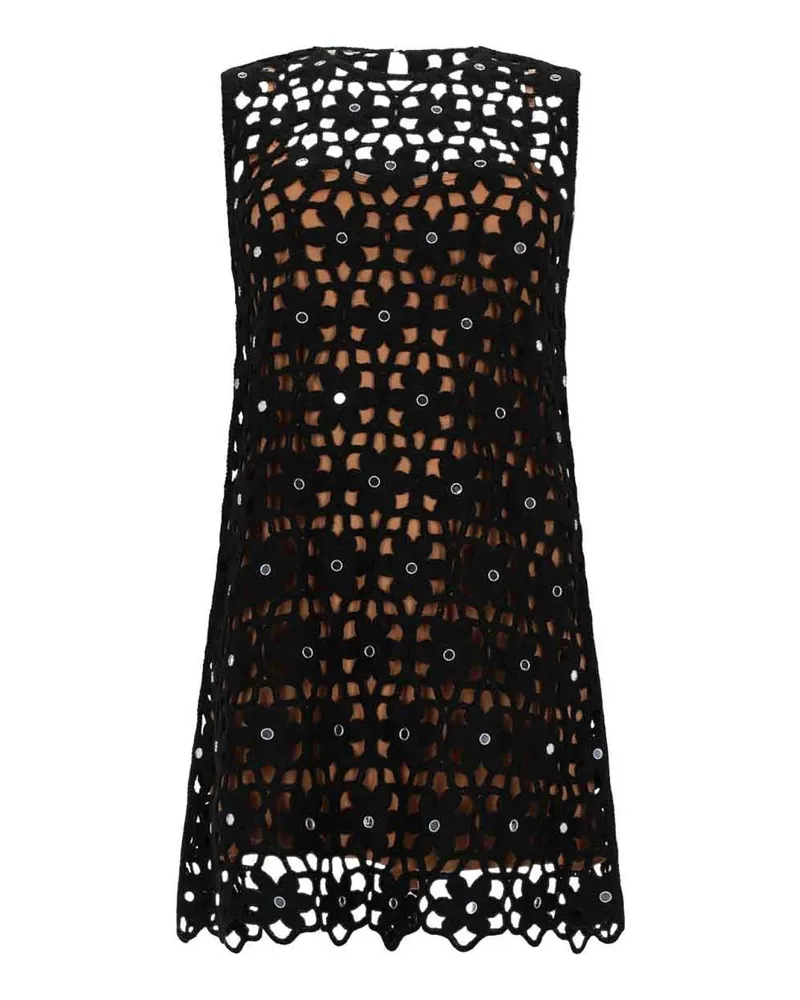 Michael Kors Kurzes Kleid - Schwarz Schwarz