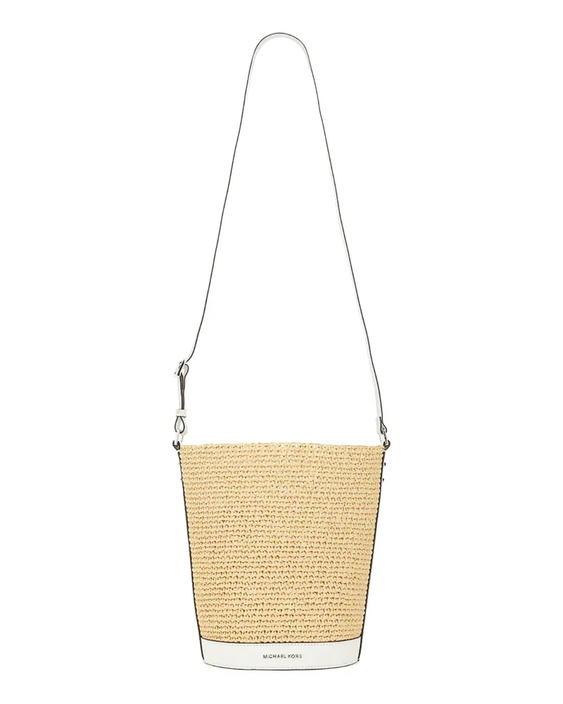 Michael Kors Schultertasche - Weiß Beige