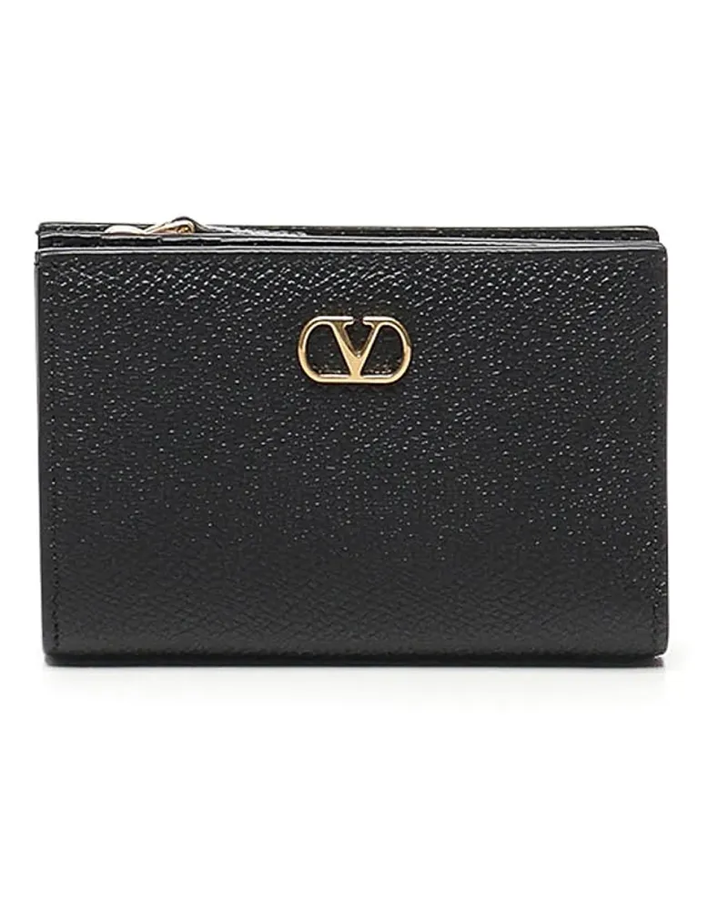 Valentino Garavani Portemonnaie - Schwarz Schwarz