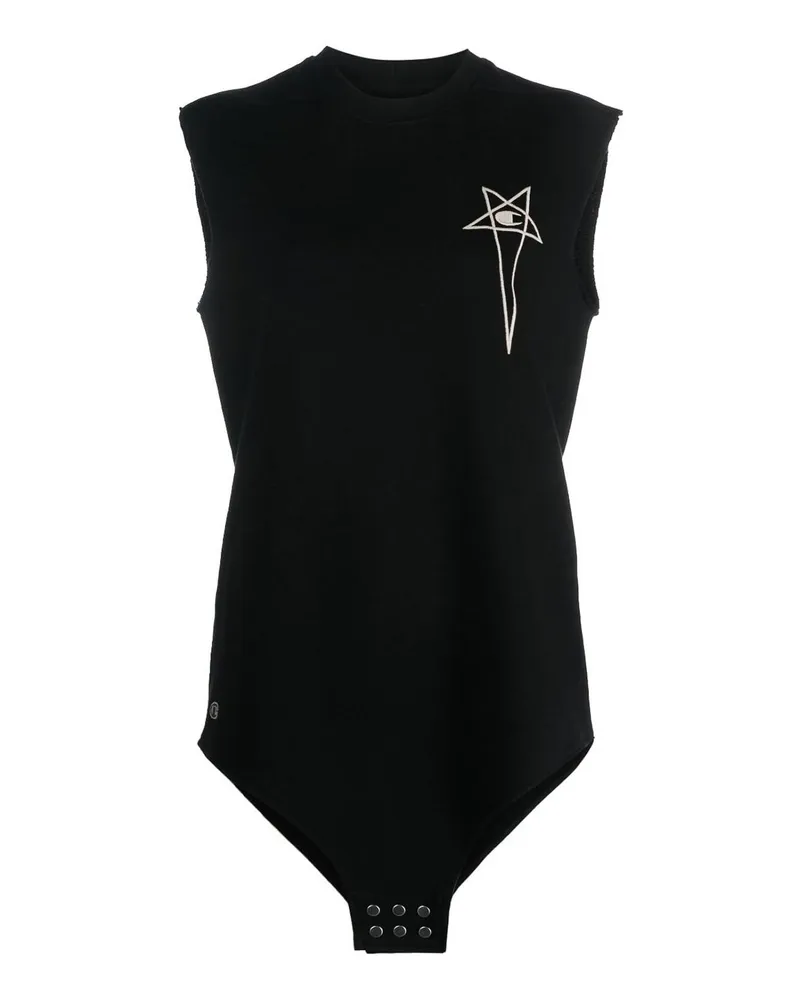 Rick Owens Rundhalspullover - Schwarz Schwarz