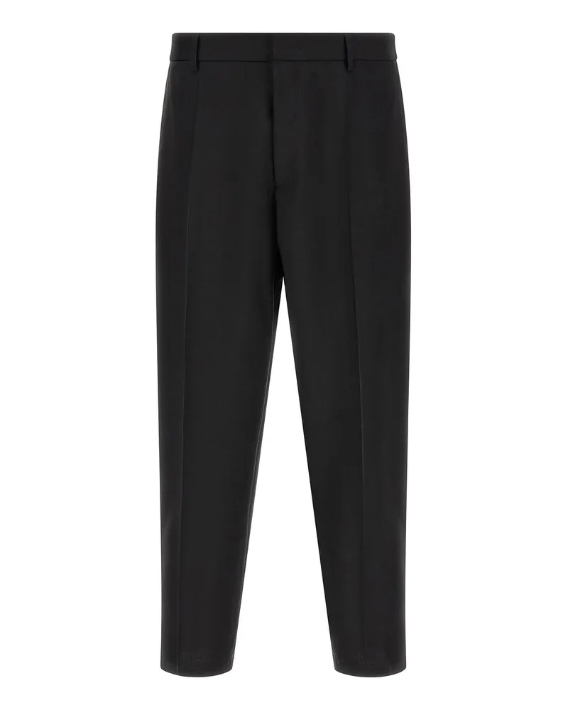 Jil Sander Casual Hose - Schwarz Schwarz
