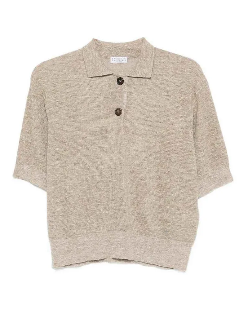 Brunello Cucinelli Rundhalspullover - Beige Beige