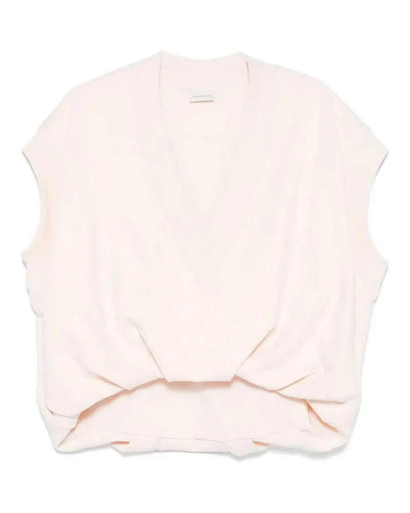 Dries van Noten Weste - Creme Creme