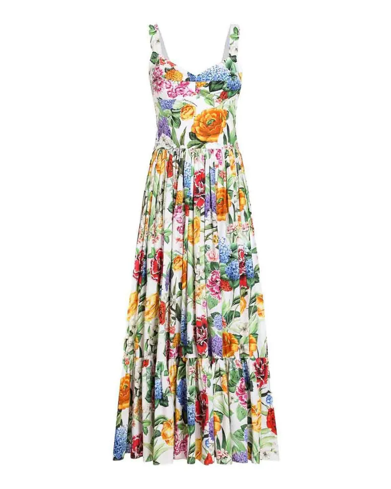 Dolce & Gabbana Knielanges Kleid - Bunt Bunt