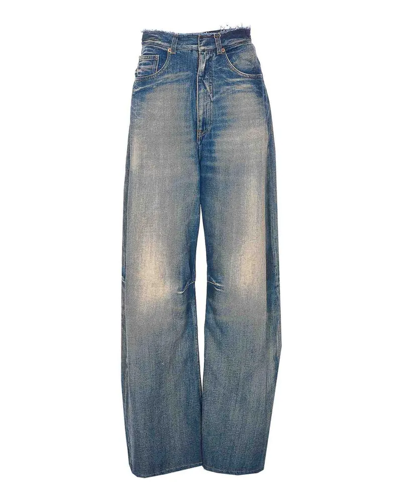 Maison Margiela Bootcut Jeans - Blau Blau