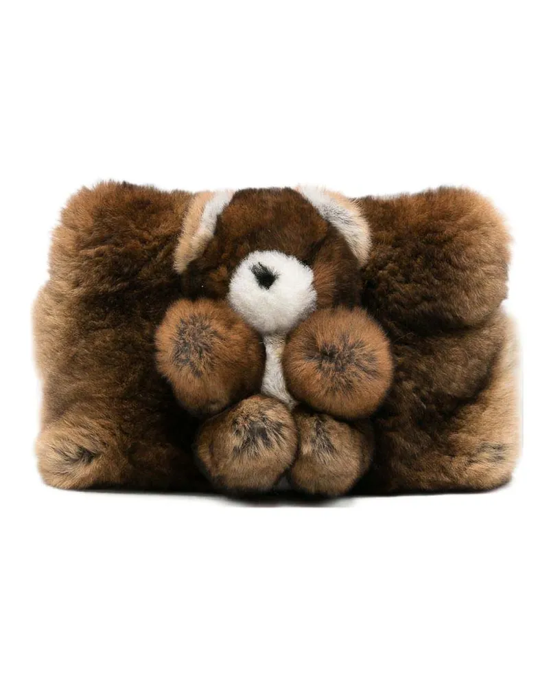 Anita Bilardi Clutch - Braun Braun