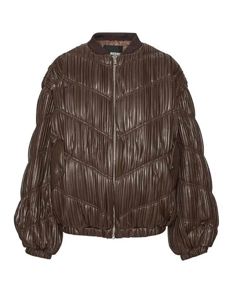 ROTATE Birger Christensen Bomberjacke - Braun Braun