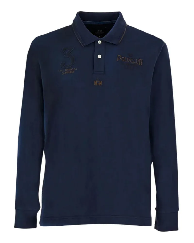 La Martina Poloshirt - Blau Blau
