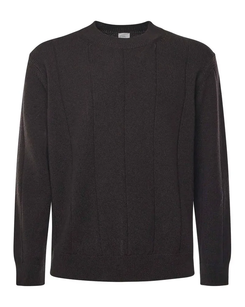 Eleventy Rundhalspullover - Braun Braun