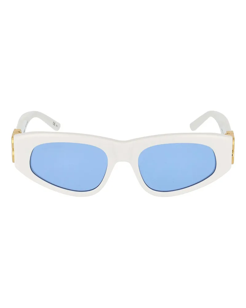 Balenciaga Sonnenbrille - Weiß Weiß