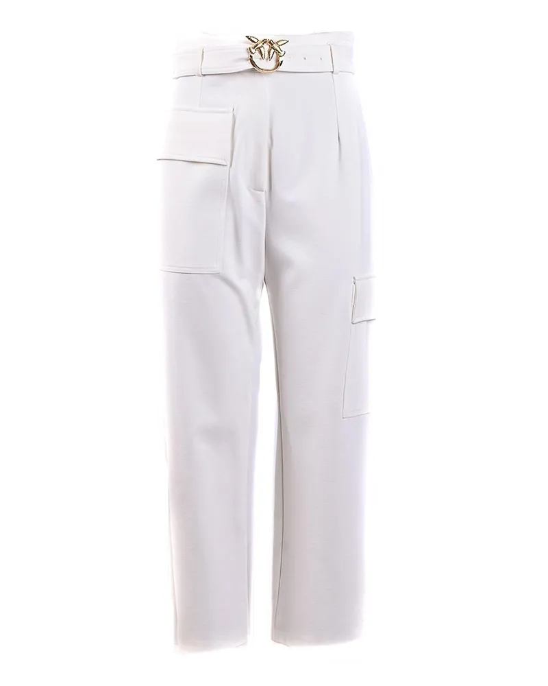 Pinko Casual Hose - Weiß Weiß