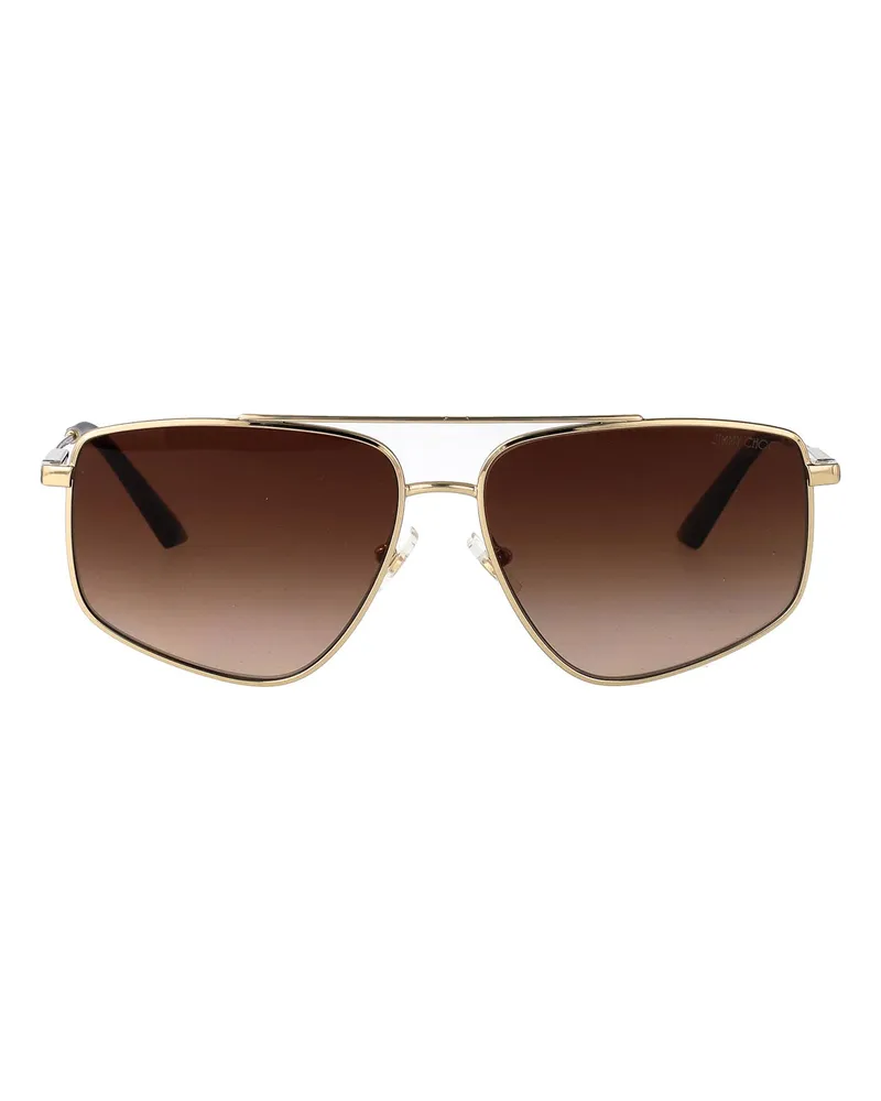 Jimmy Choo Sonnenbrille - Gold Gold