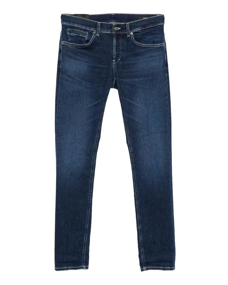 Dondup Straight Leg Jeans - Blau Blau