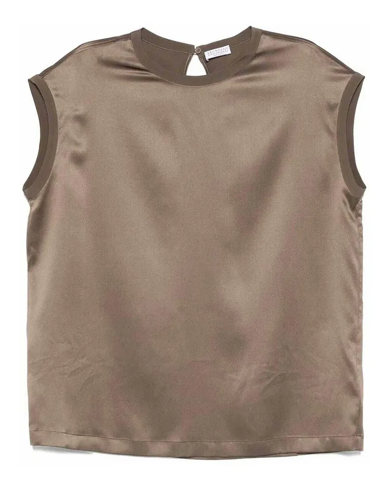 Brunello Cucinelli Bluse - Braun Braun