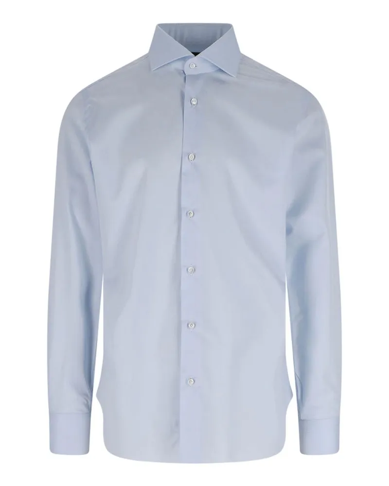 BARBA Hemd - Blau Blau