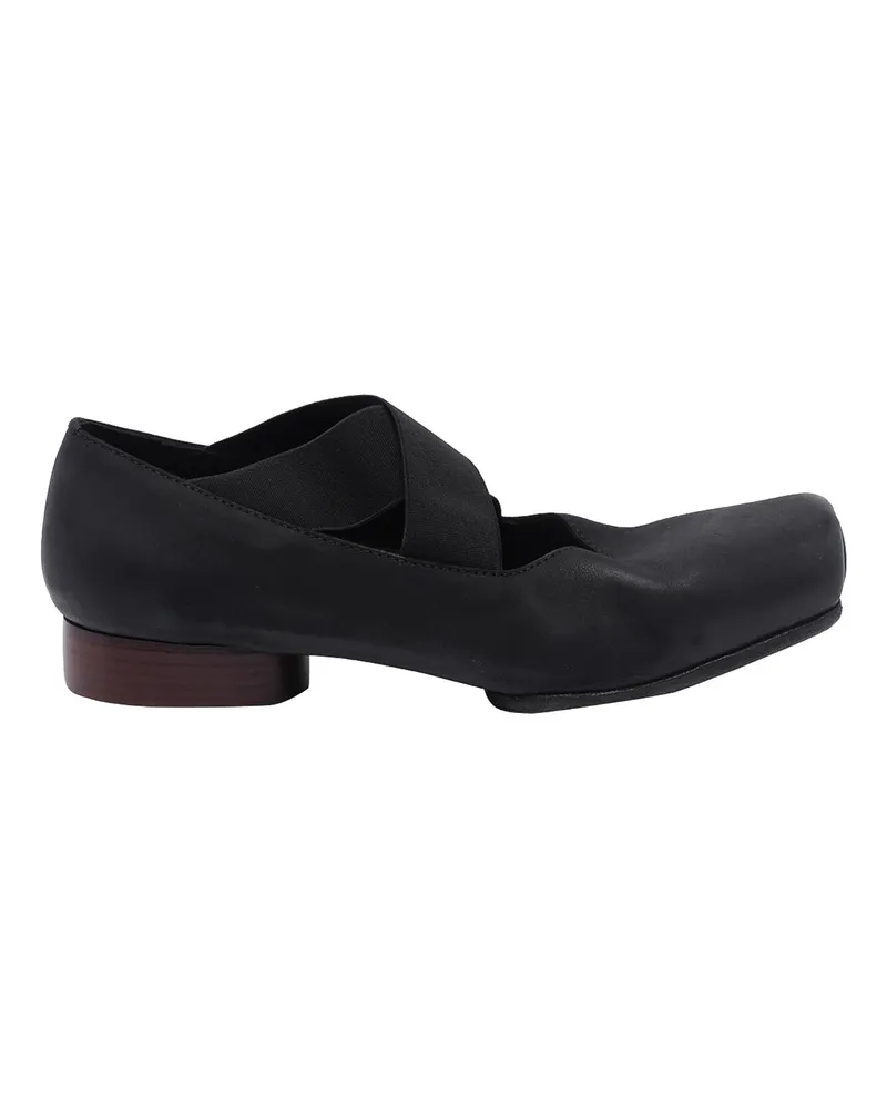 Uma Wang Ballerinas - Schwarz Schwarz