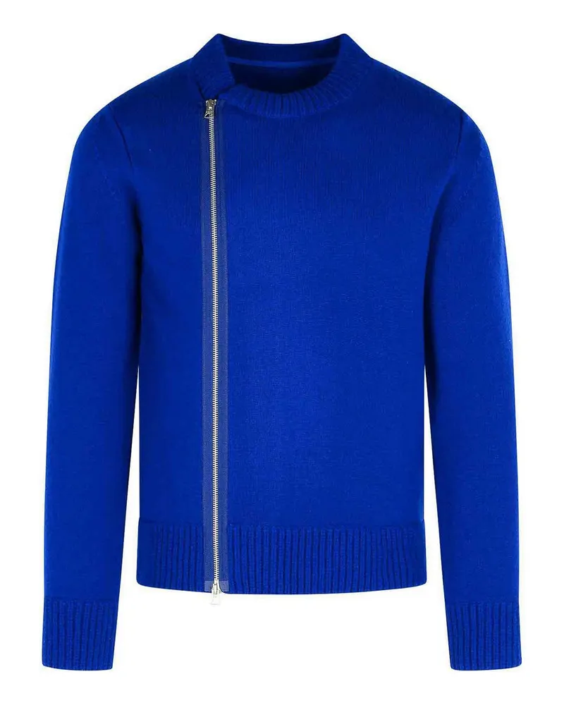 Sacai Rundhalspullover - Blau Blau