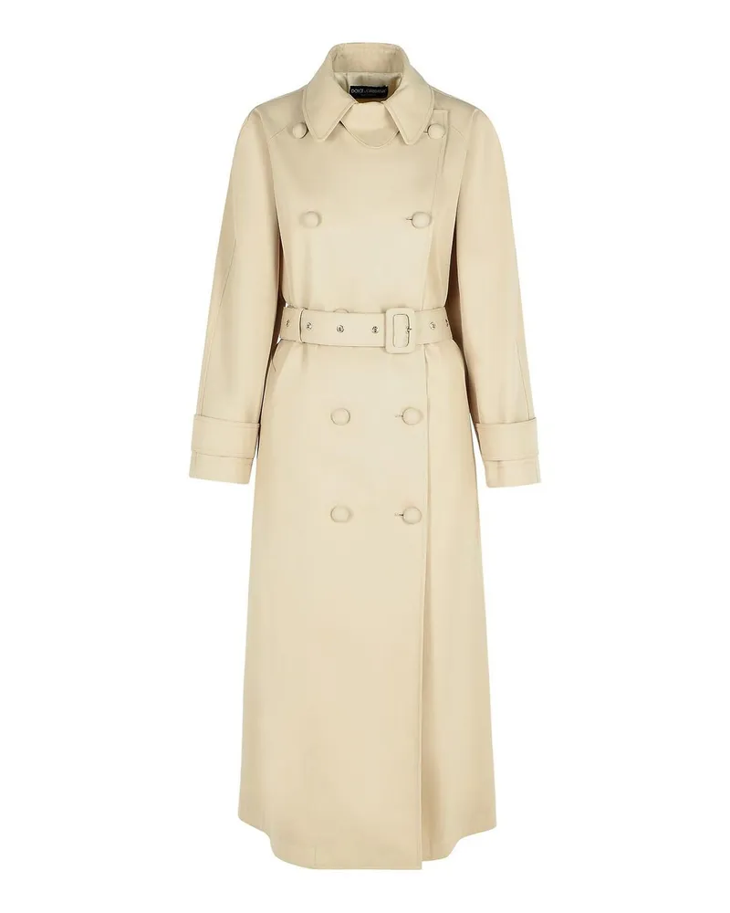 Dolce & Gabbana Kurzer Mantel - Beige Beige