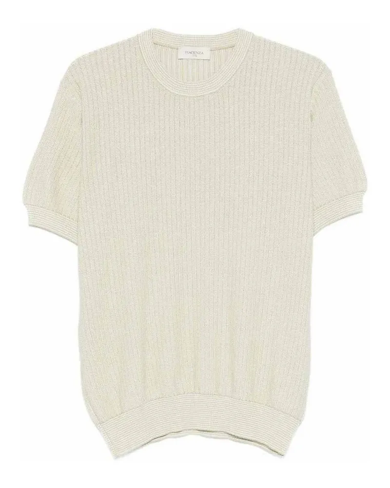 PIACENZA 1733 Rundhalspullover - Hellgrün Hellgrün