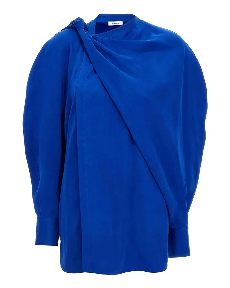 Ferragamo Hemd - Blau Blau