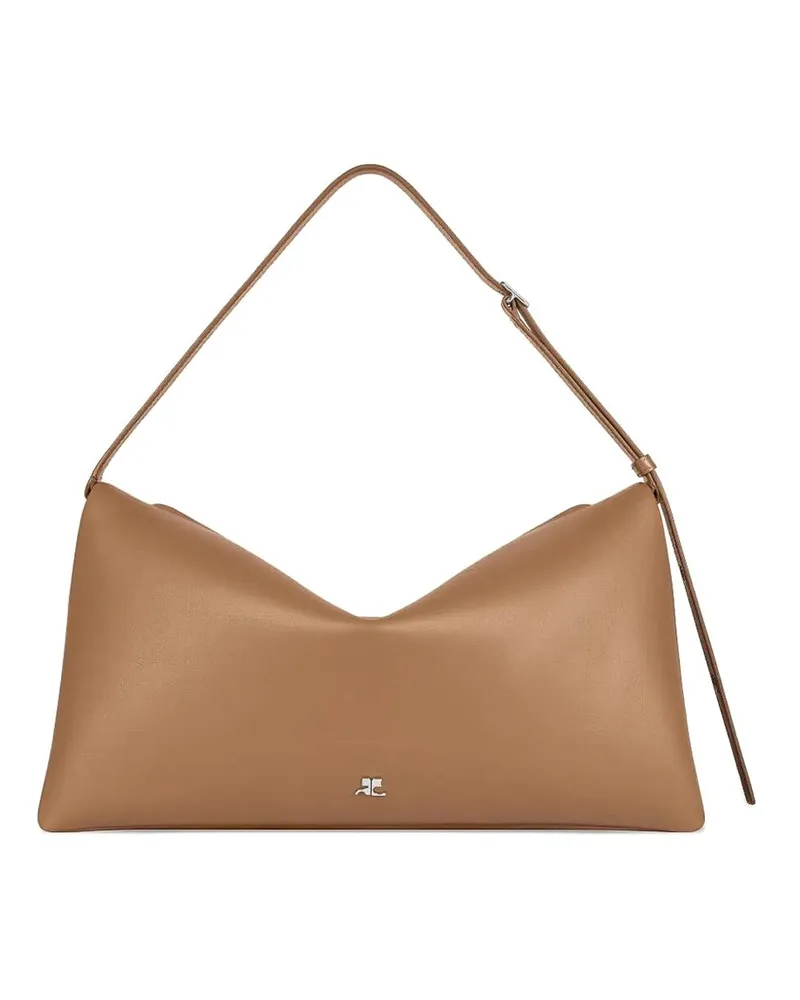 Courrèges Schultertasche - Braun Braun