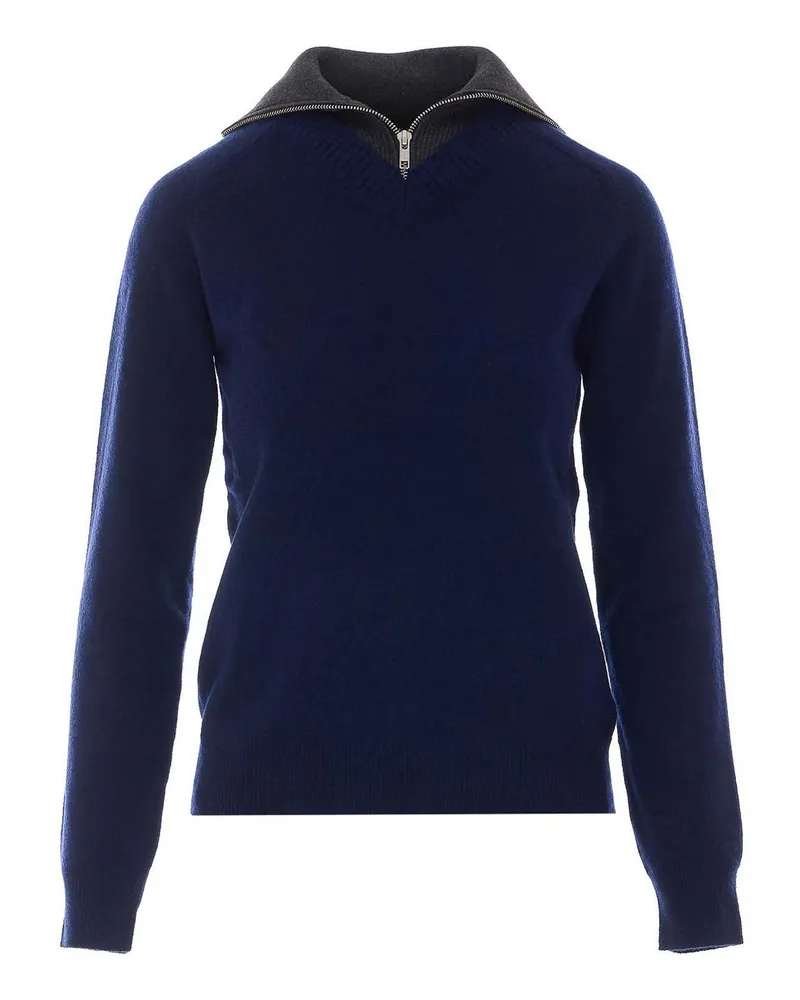 Maison Margiela Rundhalspullover - Blau Blau