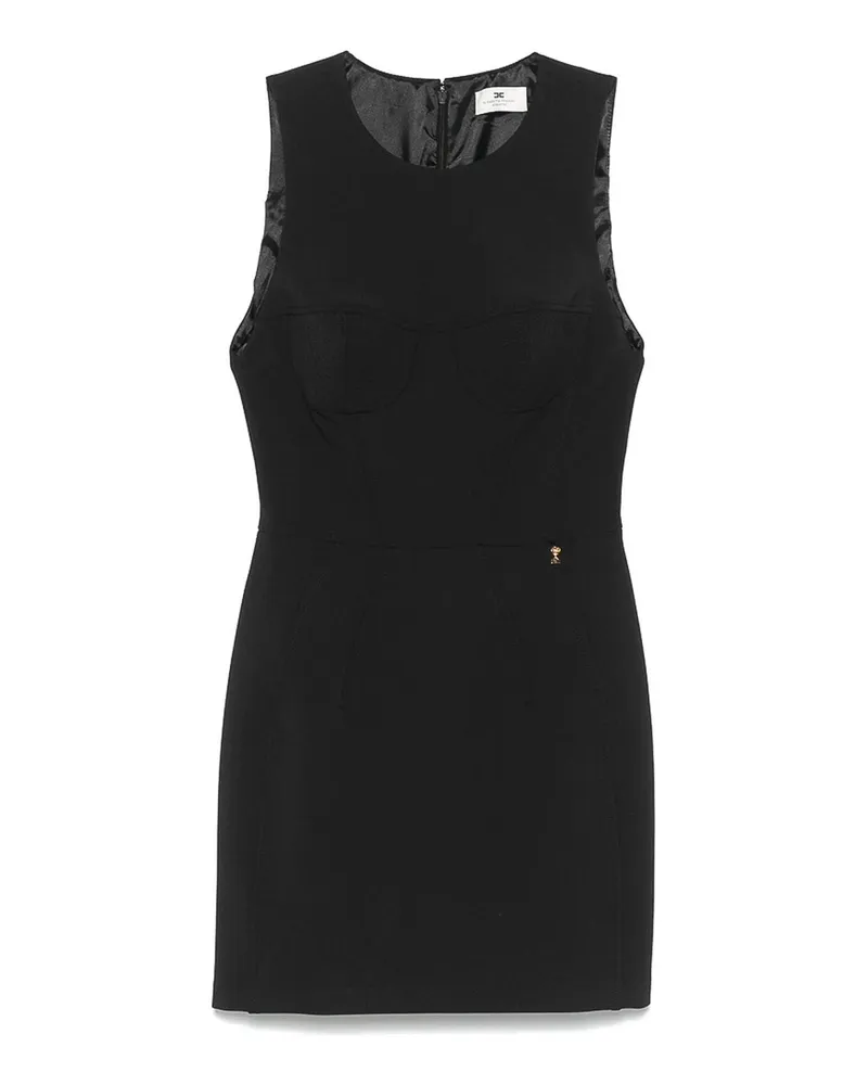 Elisabetta Franchi Knielanges Kleid - Schwarz Schwarz