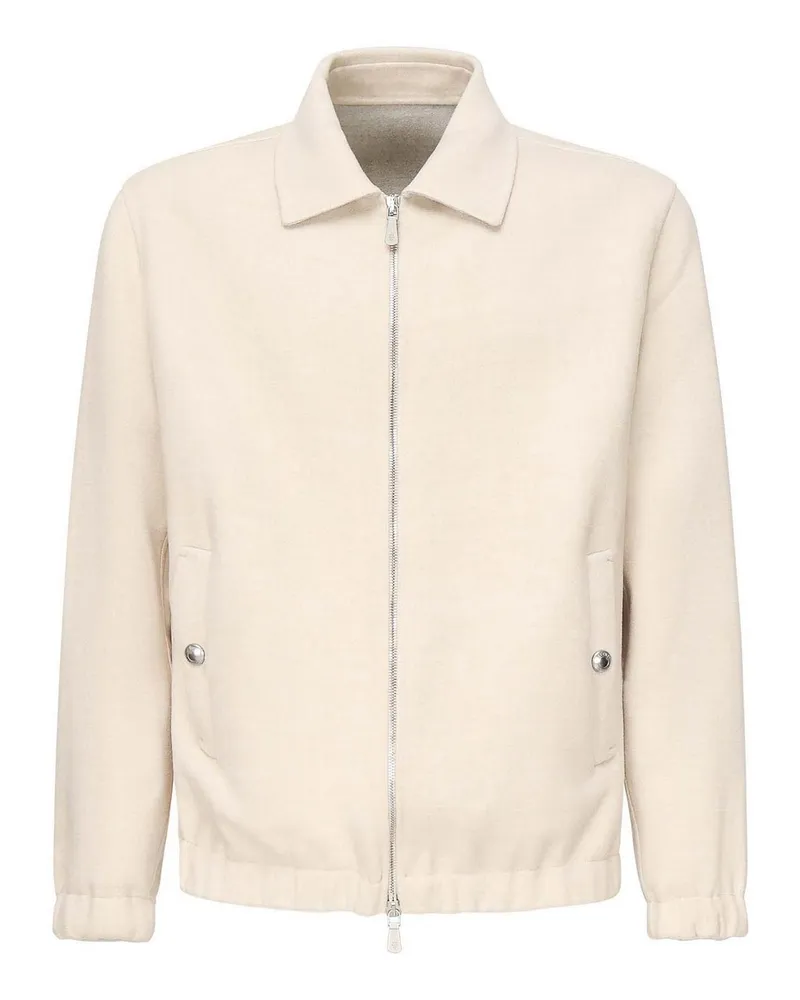 Eleventy Bomberjacke - Beige Beige