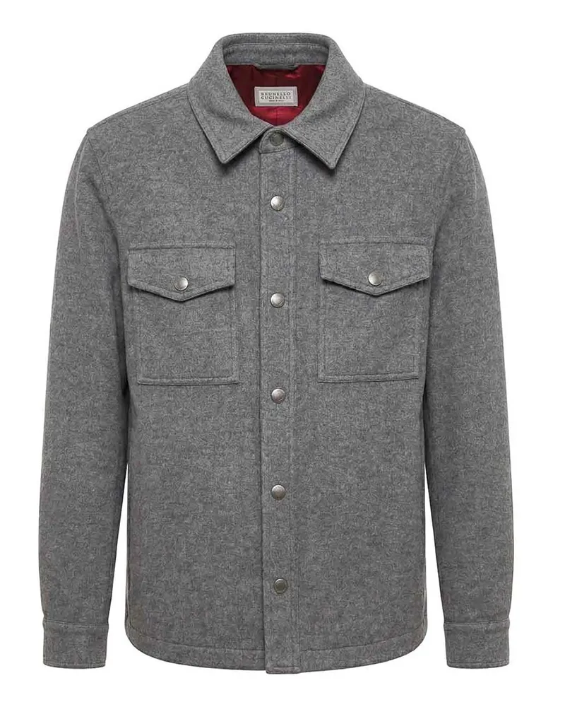 Brunello Cucinelli Casualjacke - Grau Grau