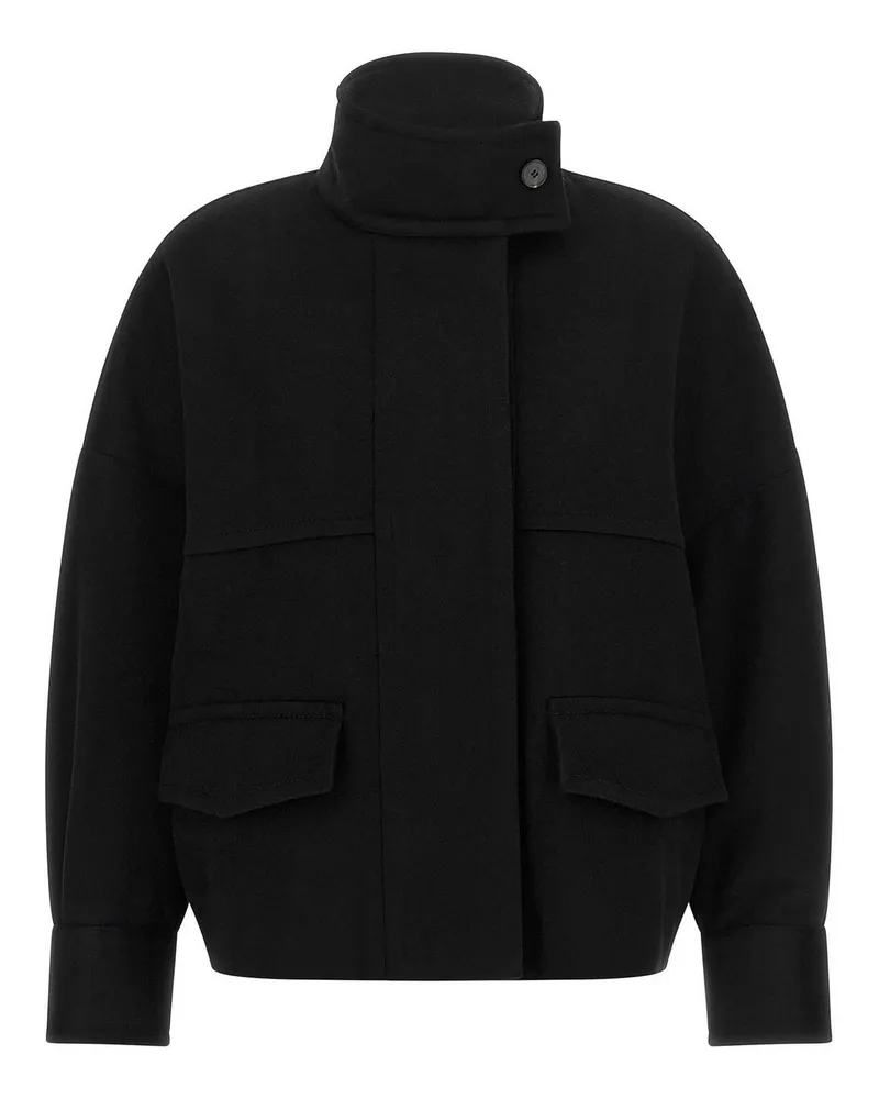 Alberto Biani Bomberjacke - Schwarz Schwarz