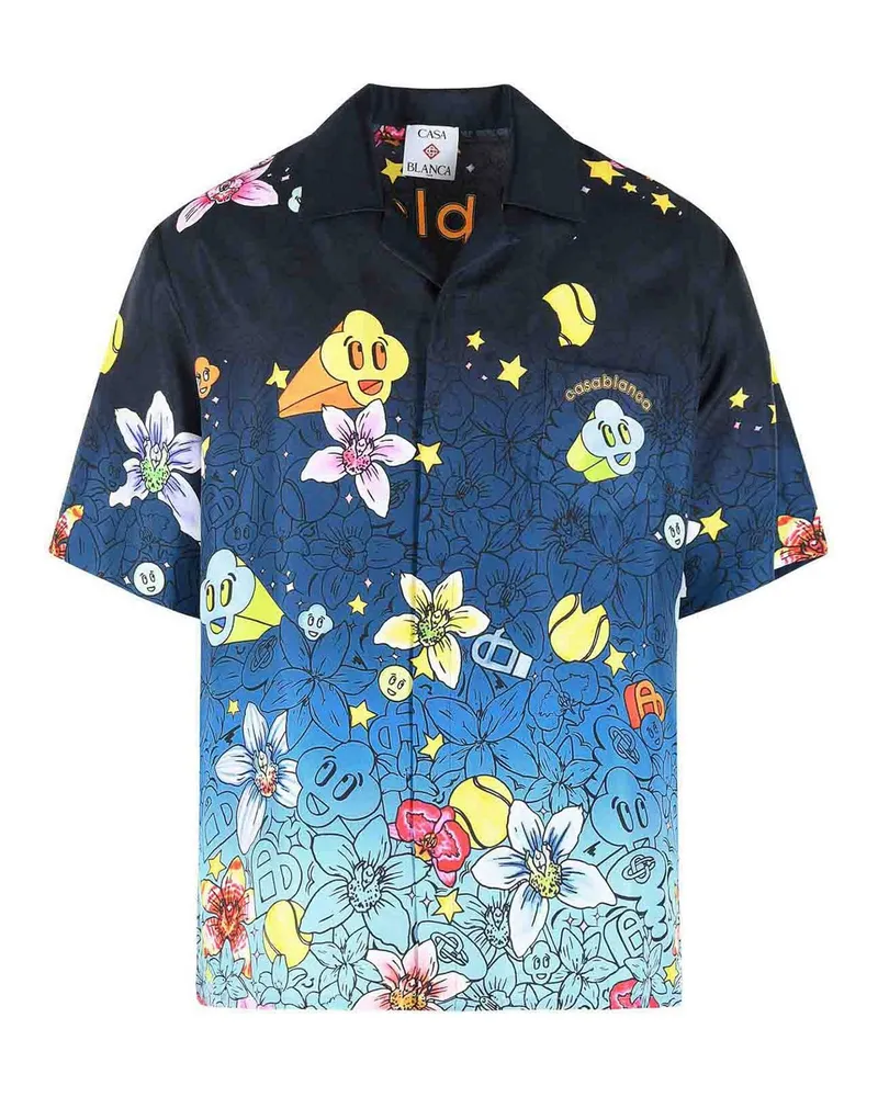 Casablanca Paris Hemd - Blau Blau